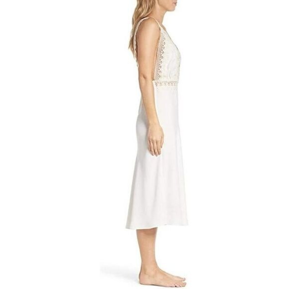 Flora Nikrooz Sleepwear Blythe Nightgown Ivory small - Picture 3 of 11
